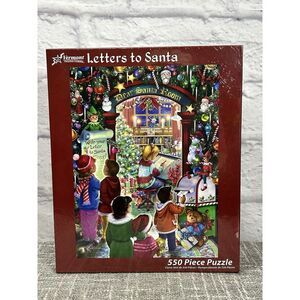 Letters to Santa Puzzle Vermont Christmas Company 550 Pcs Randy Wollenmann 18x24